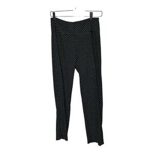 “Tribal” Black and White Polka Dot Pants